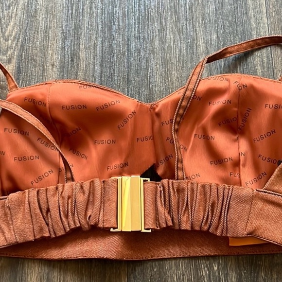 ‼️WOW‼️FUSION BY HYNDIA CALÇA SARJA CORDÃO SET‼️ NWT‼️ RARE‼️ - Picture 5 of 16